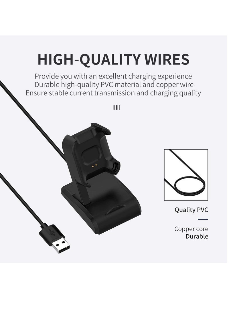 Generic - Stand Charger Compatible with Xiaomi Watch Mi Watch Lite Global Version and Redmi Watch Portable Charging Stand 3.3ft - Image 1