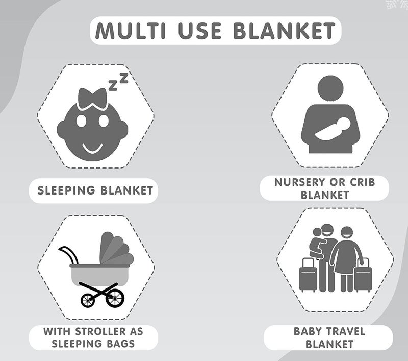 KitchDeco Kitch Deco™ Baby Blankets Super Soft Baby Sleeping Bag for Baby Boys & Baby Girls New Born Baby 0-1 Years Hooded (27x27Inch) (Red) - Image 5