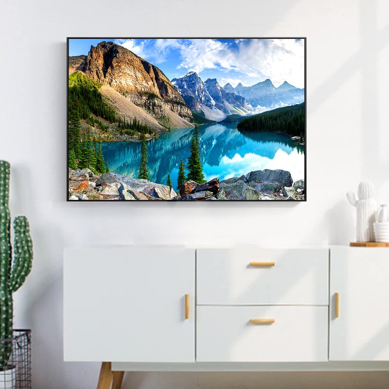 Yundu 1000 Piece Puzzles for Adults, Moraine Lake Jigsaw Puzzle - Image 4