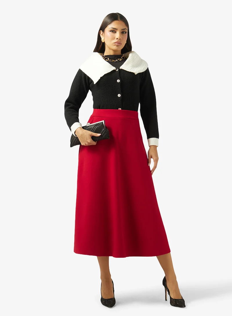 Khizana Casual A-line Skirt