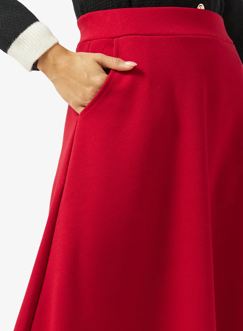 Khizana  Casual A-line Skirt for Women | Best Price UAE