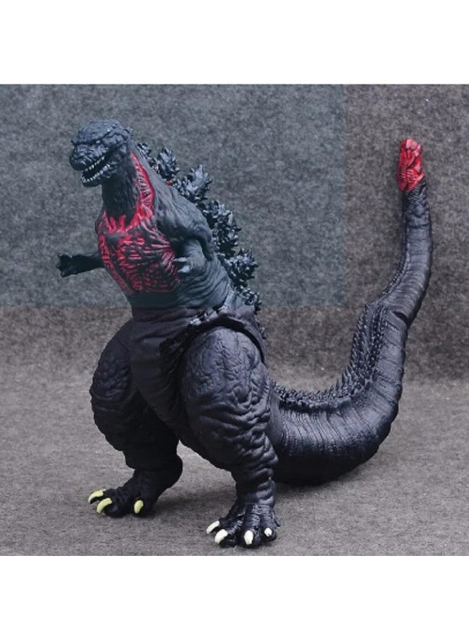 De-Lite Super Saver Combo Pack Premium King of Monsters Vinyl Plastic PVC Action Figures Movie Collectible Toys (Shin Godzilla v/s Red Godzilla, Size 15cm) - Image 2