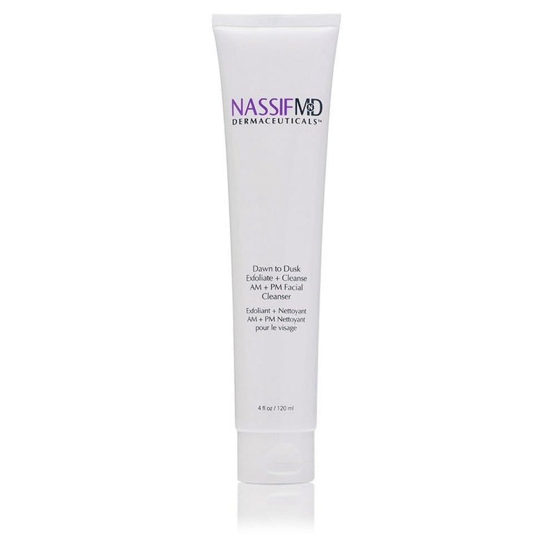 NassifMD Dawn to Dusk Foaming Facial Cleanser Vegan Cleanser Face Wash for Women, Gentle and Hydrating Cream Wash for Dry or Oily Skin, Hydrating - Image 1