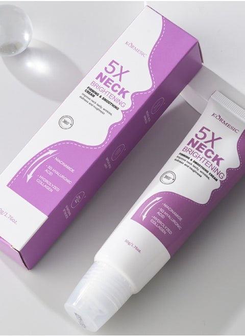Neck Firming Cream Extreme Neck and Chest Firming Cream Moisturizing Lotion with Salicylic Acid, Long-Lasting Moisturizing, Brightening Helps to firm and brighten the skin on the neck and chest to prevent signs of premature aging