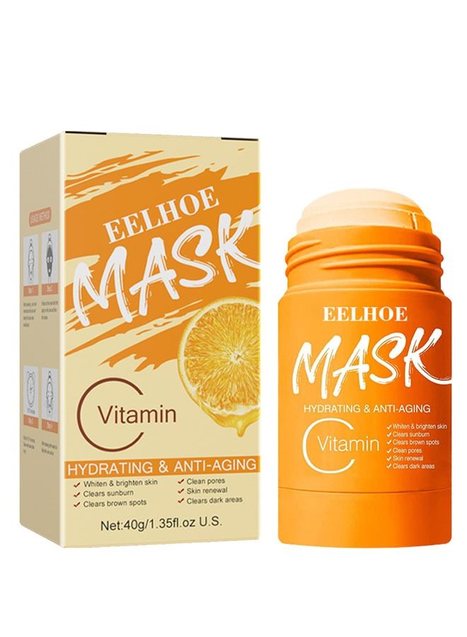 EELHOE قناع الوجه الصلب المرطب والمرطب بفيتامين سي - Image 1