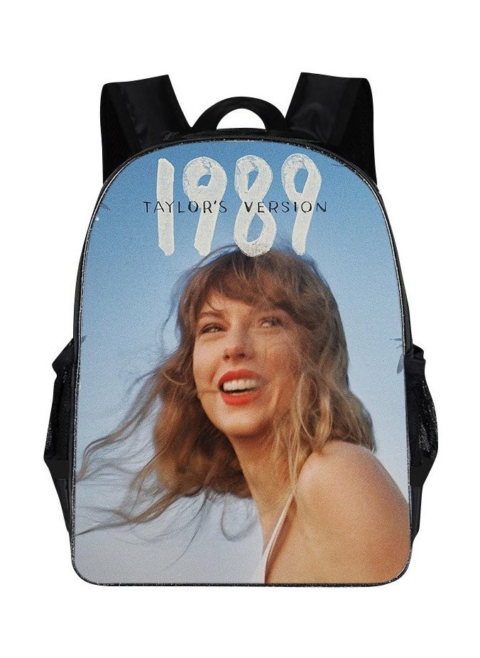 Taylor Swift Taylor Swift Student School Bag Cartoon Character Backpack 29*16*42 cm 