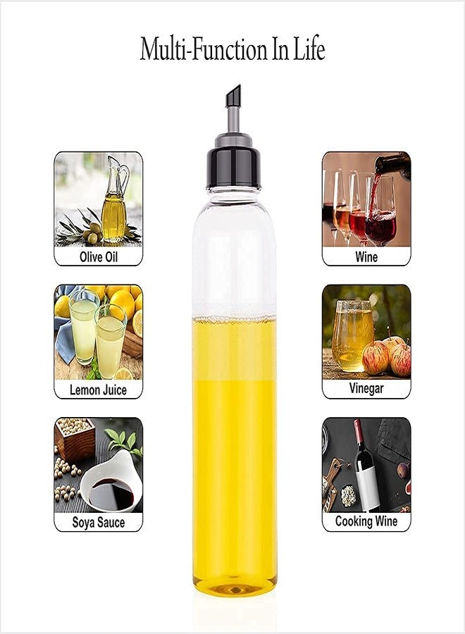 XML Food-Grade Plastic 1 litres Oil Dispenser bottle for Cooking, Easy Flow Oil and Vinegar, Oil Pourer, Liquid Dispenser, Transparent, Unbreakable (PACK OF -1), clear, transperant, standard (XODP) - Image 2