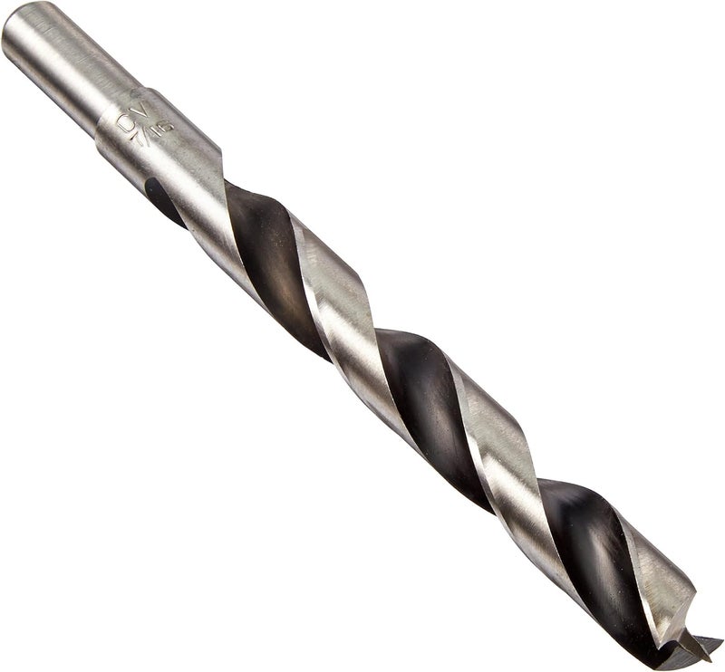Fisch - 1200318 FSF-003991 Chrome Vanadium Brad Point Drill Bit, 7/16 in - Image 1