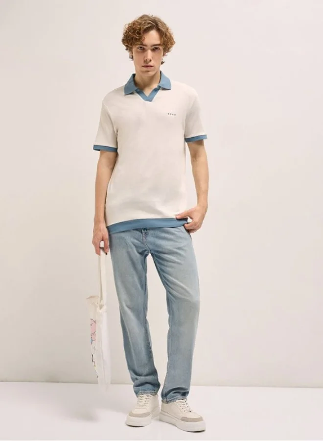 THE BEAR HOUSE Men's Polo Shirt for Casual & Semi-Formal Wear | Classic Collar Neck T-Shirt | Comfortable, Stylish & Versatile for Office, Travel, Outings & Everyday Use