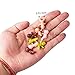 Lamoutor 200 Pieces Mini Plastic Babies Mixed Race For Baby Shower Party Favor Supplies Ice Cube Game Party Decorations 1 Inch Dark Brown Latin Pink Green - Image 2