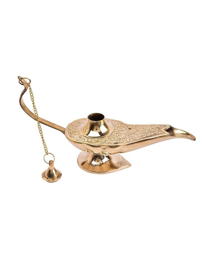Skywalk Hand Crafted Metal Brass Alladin CHIRAG LAMP - Image 2