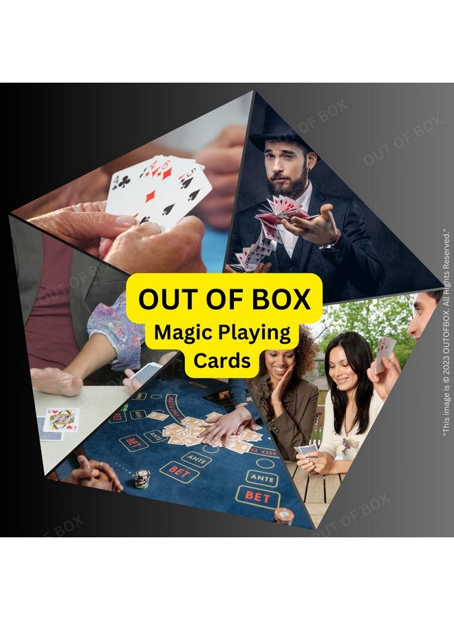 OUT OF BOX Magic Spy Playing Cards Secret Trick Password for Every Card Best for Flash Game, Teen Patti, Rummy, Paplu, Magic Shows_MR (Pack of 2) - Image 3