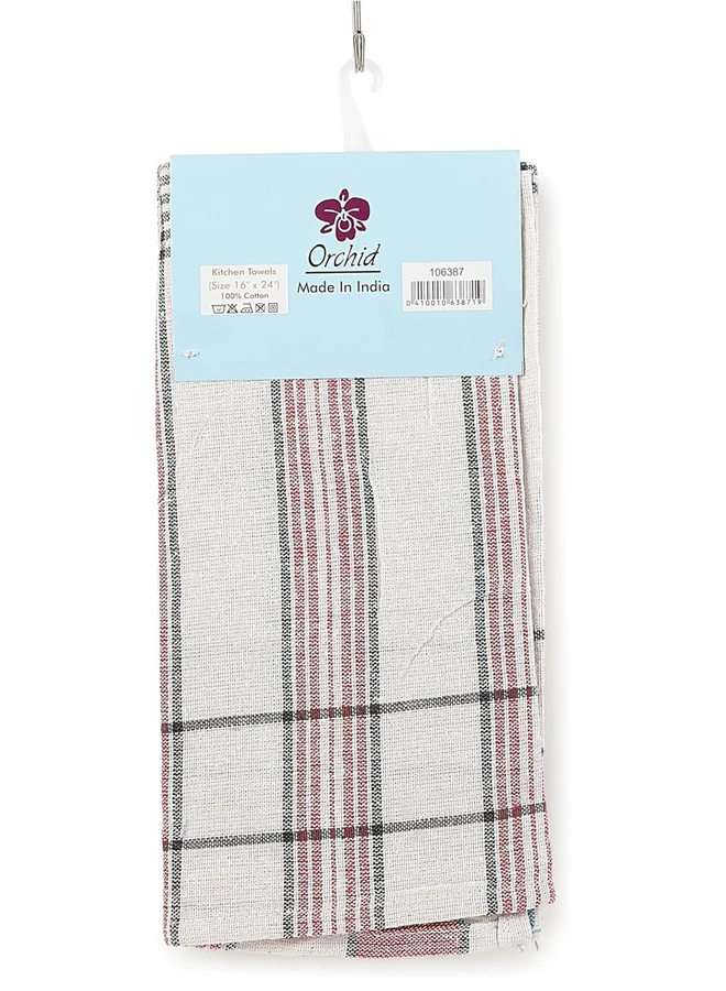 أوركيد طقم مكون من 5 مناشف مطبخ بمقاس 40*60 سم