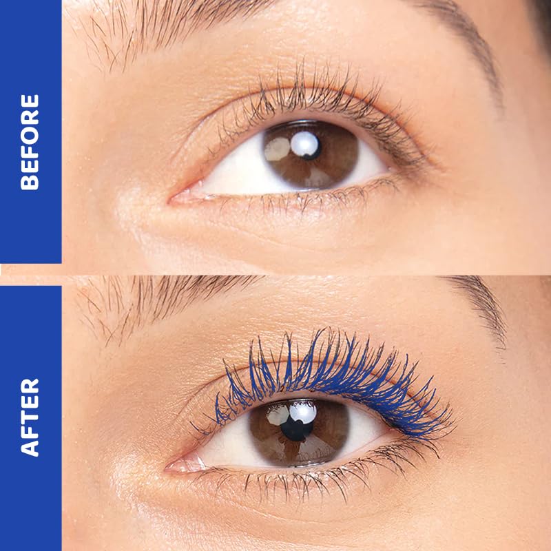 Elitty Elitty Pop Colored Lush Lashes Mascara No Cap Blue Waterproof Smudge proof Curling and lengthening Infused with Witch Hazel and Almond Oil Vegan Cruelty Free 5 ML Each - Image 5