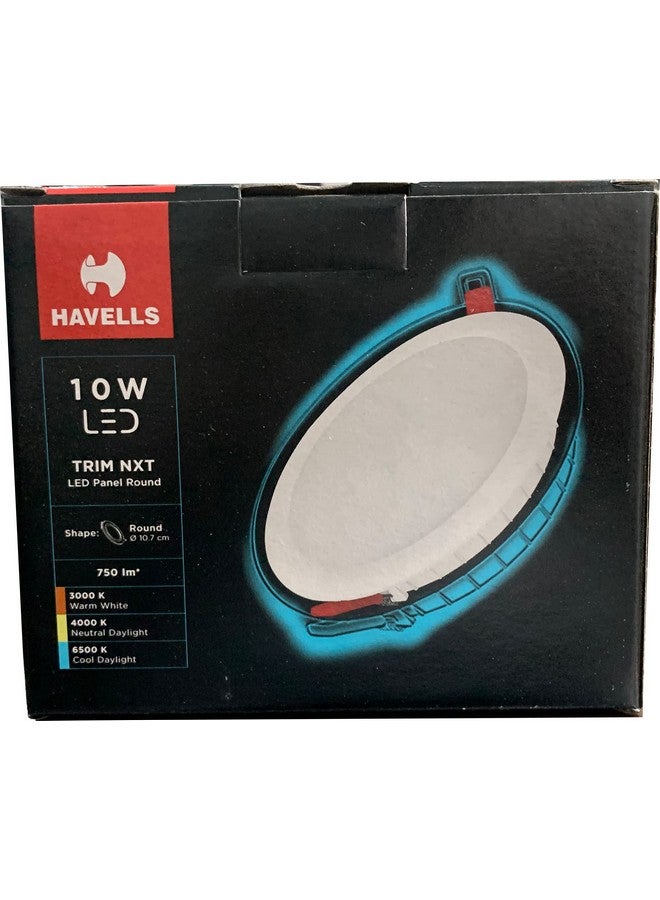 Havells 10W LED Recessed Round Panel Light |Cool White| Slim Design | Energy Efficient|Premium Downlight for Home and Office|BIS Approved | Pack of 1 - Image 2
