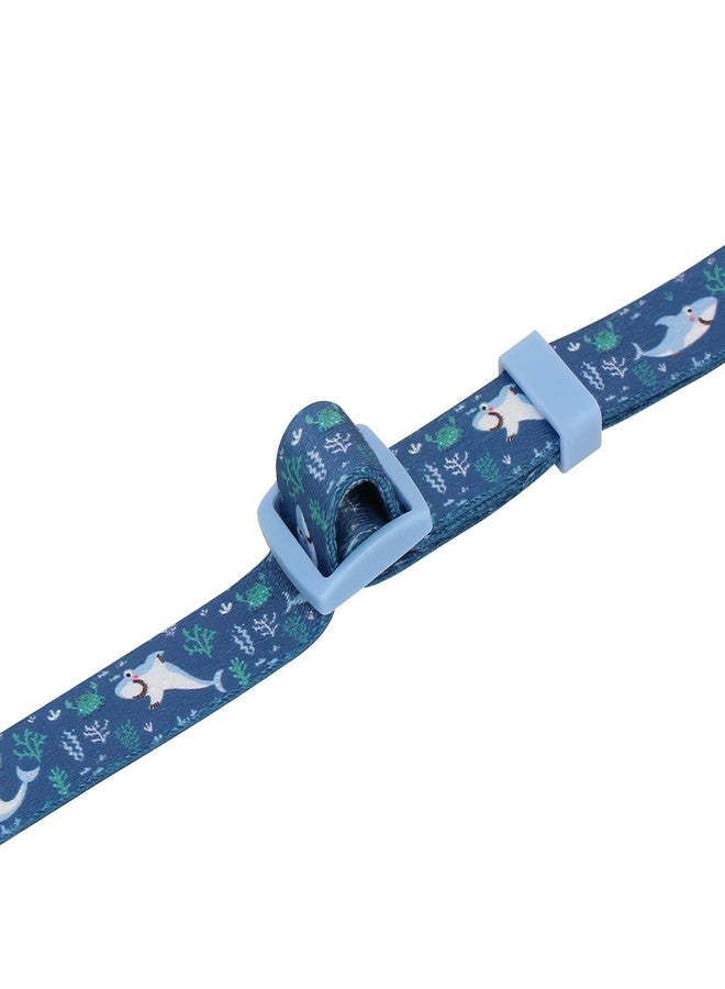 HDE Nylon Dog Collar Adjustable Soft Puppy Collars for Small Medium Large Dogs Sharks - M - Image 4