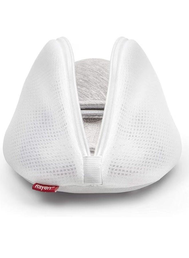 Rayen Mesh Laundry Bag for Delicate Clothes, Reusable Washing Machine Protector with Zipper, White – 18×15×15 cm – Original Spanish Brand - Image 1