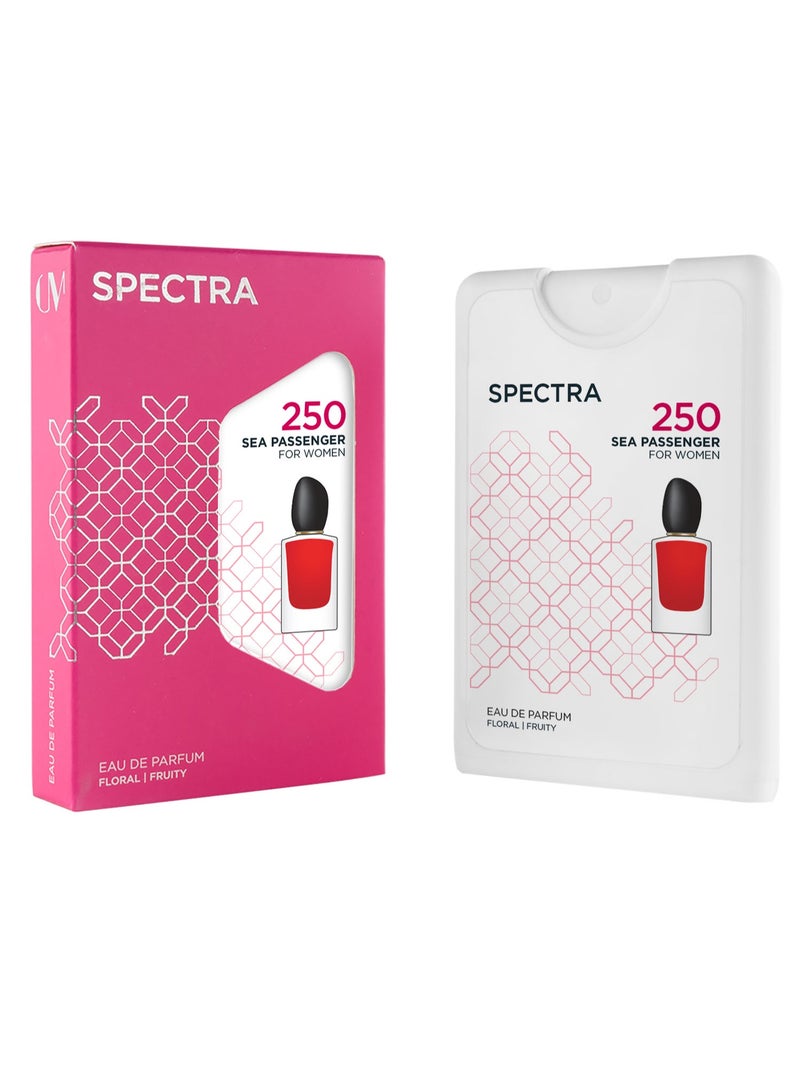 Spectra Pocket 250 Sea Passenger EDP Perfume For Women - 18ml - Image 1