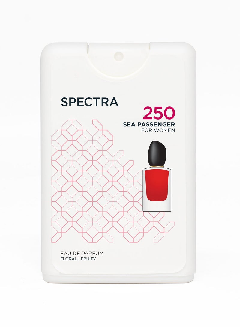 Spectra Pocket 250 Sea Passenger EDP Perfume For Women - 18ml - Image 2