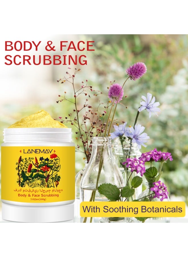 LANEMAY Body And Face Scrubbing And Exfoliating Cream 200grams - Image 3
