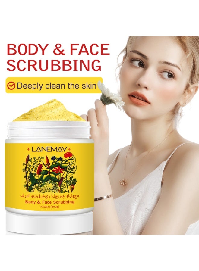 LANEMAY Body And Face Scrubbing And Exfoliating Cream 200grams - Image 4