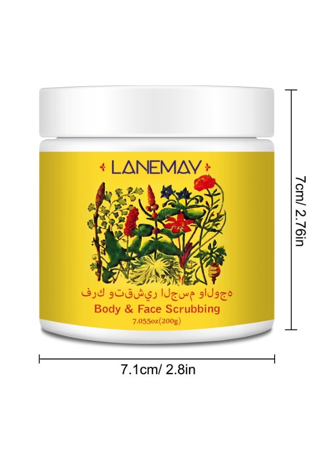 LANEMAY Body And Face Scrubbing And Exfoliating Cream 200grams - Image 5