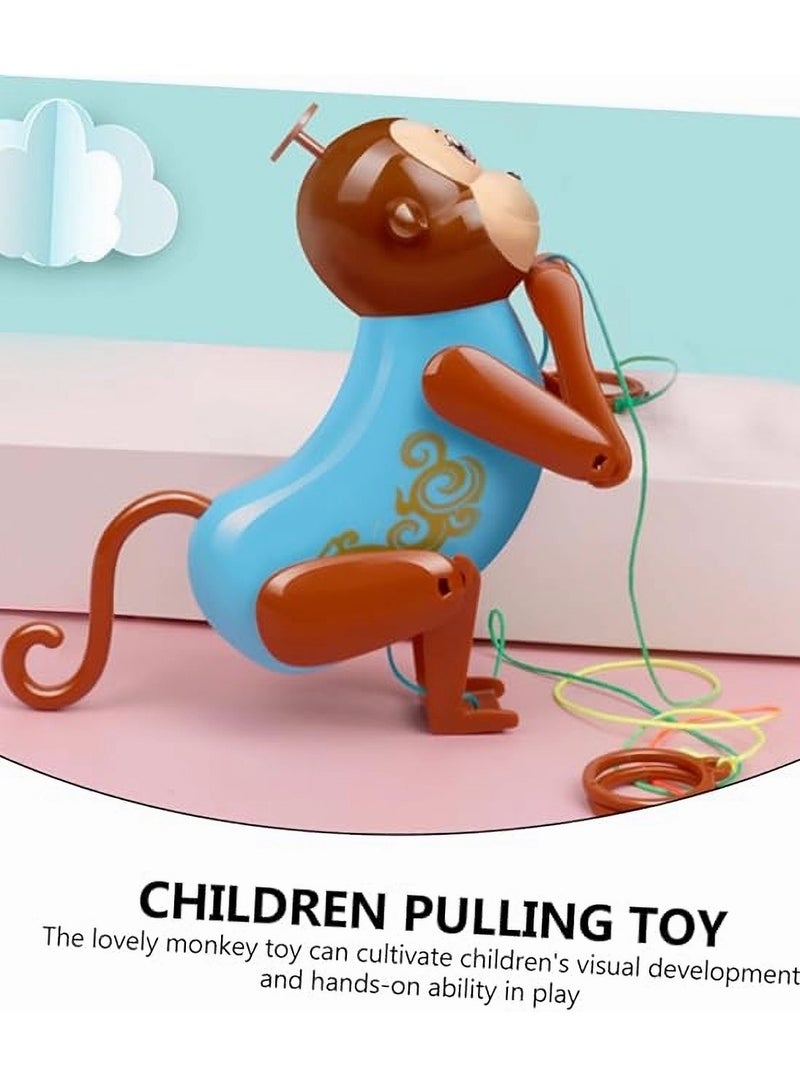 Climbing Rope Monkey Toy with Push Pull Balance and Monkey Sound, Creative Toys Kids Gifts , Kids Birthday Party Favors , Best Monkey Toy Girls Boys, Fidget Toys, Return Gifts  - Image 4