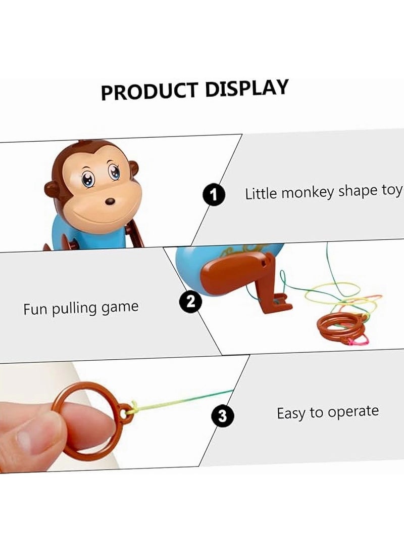 Climbing Rope Monkey Toy with Push Pull Balance and Monkey Sound, Creative Toys Kids Gifts , Kids Birthday Party Favors , Best Monkey Toy Girls Boys, Fidget Toys, Return Gifts  - Image 5