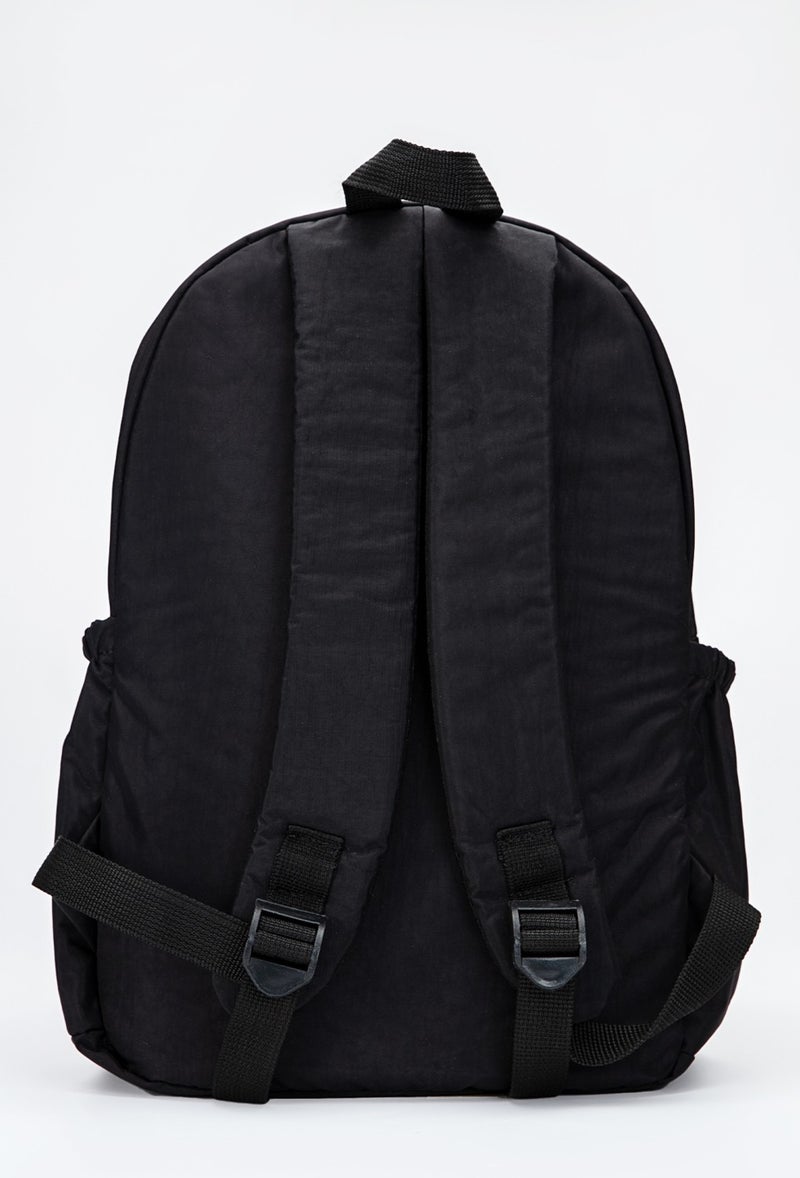 Nemo Bags School Bag Unisex Black Medium Waterproof Clinker Fabric Travel Laptop Bag  - Image 5