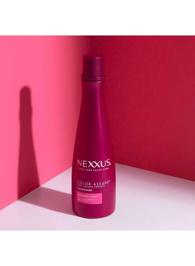 Nexxus Color Assure Shampoo and Conditioner for Color-Treated Hair - Enhances Color for Up to 40 Washes, 13.5oz, 2 Pack - Image 4