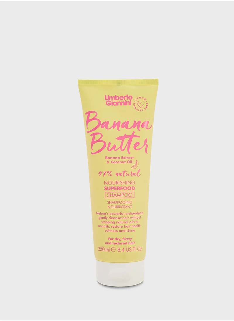 أومبيرتو جيانيني Banana Butter Shampoo 250ml