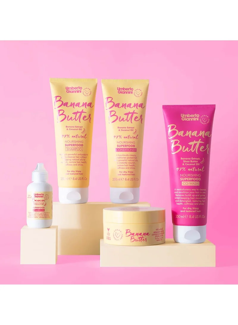 أومبيرتو جيانيني Banana Butter Shampoo 250ml