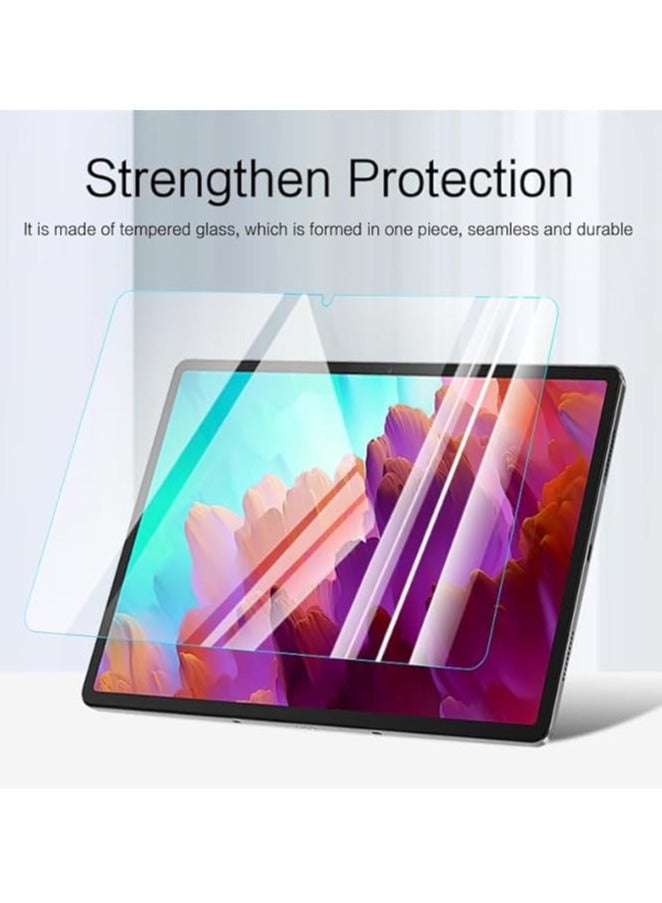عام متوافق مع سلسلة لينوفو شاوشين: حامي الشاشة، زجاج مقاوم للصدمات لتابلت لينوفو شاوشين باد/باد برو، تركيب سهل جدًا بنقرة واحدة، حزمة من 2 قطع - Image 2