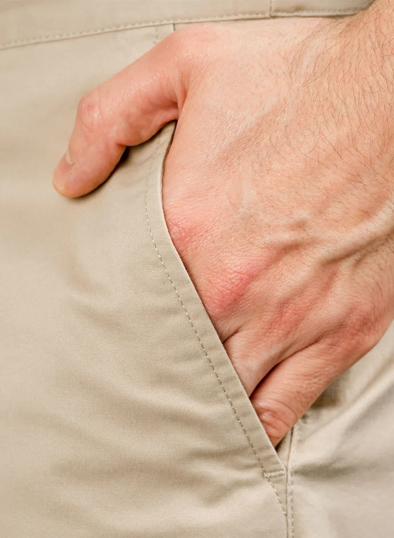 GIORDANO  Men's Slim Fit Twill Bermuda Shorts for Men | Best Price UAE