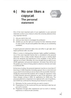 Getting into Veterinary School  - Image 4