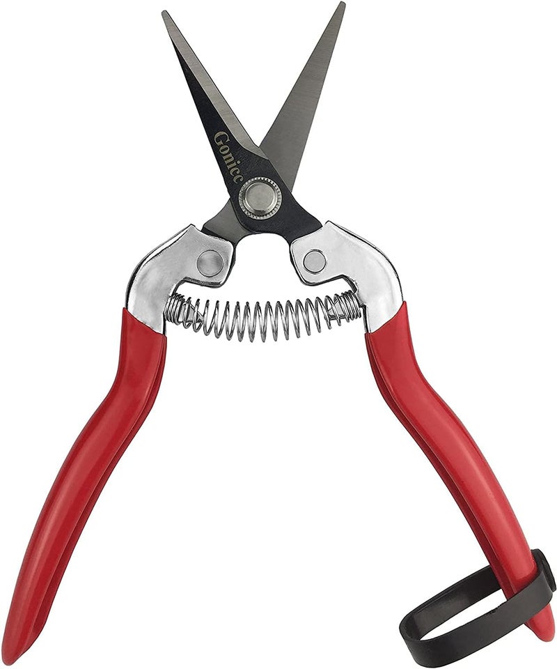 gonicc Professional Micro-Tip Pruning Snip (GPPS-1008), Small Garden Hand Pruner & shears For Arranging Flowers, Trimming Plants & Hydroponic Herbs, And Harvesting Fruits & Vegetables. - Image 2