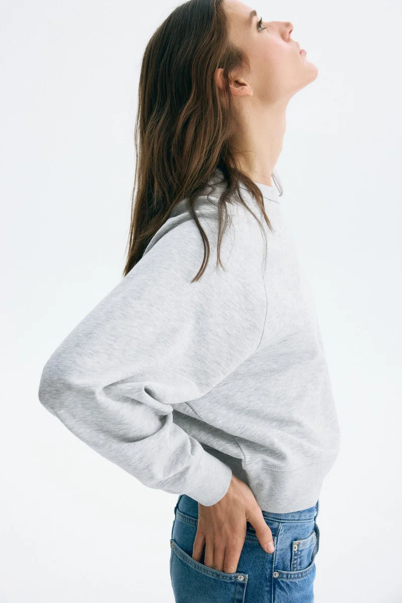 H&M  Raglan-sleeved sweatshirt for Women | Best Price UAE