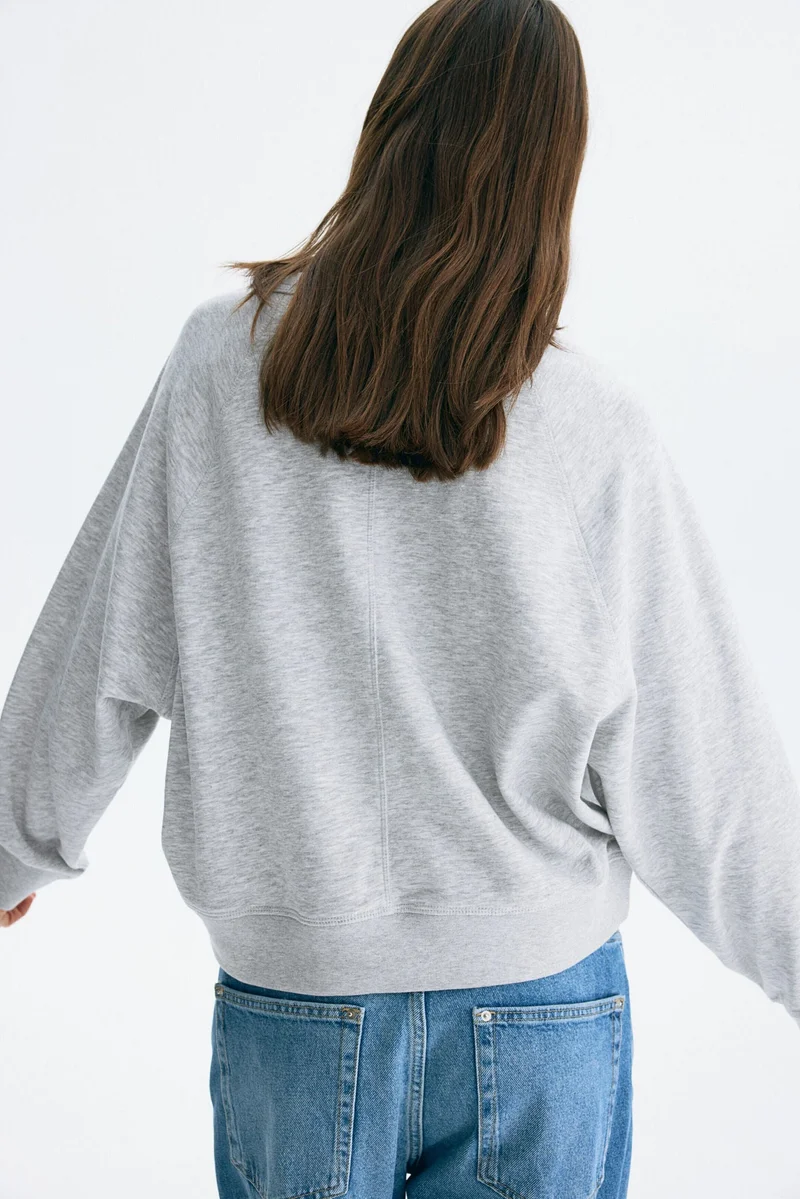 H&M  Raglan-sleeved sweatshirt for Women | Best Price UAE