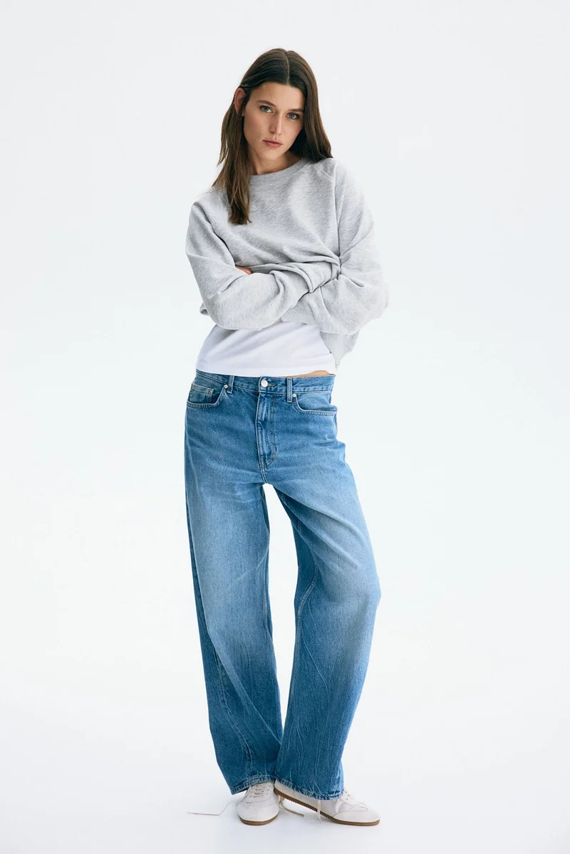 H&M Raglan-sleeved sweatshirt