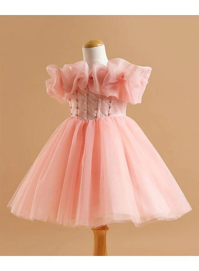 Mark & Mia Mark & Mia Corset Style Party Dress - Pink