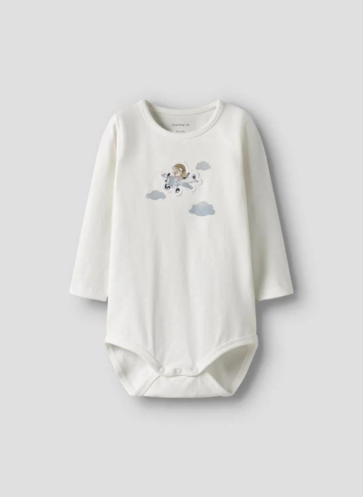 نيم ات Kids Nbmkopilot Graphic Bodysuit