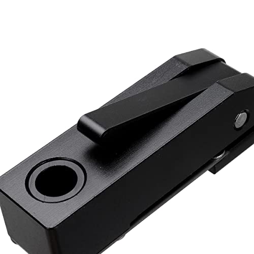 DDWT Bench Dog Clamp 3/4 Inch (19mm) Dog Hole Hold Down Clamp Aluminum Alloy for Woodworking MFT Table Workbench - Lengthened Version (2 Pack) - Image 5