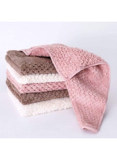 STORE77 Connectwide Set Of 3 Microfiber Face Towel Flower Design Soft Fast Drying Cleaning Towelfit For Multipurpose Exfoliating Highly Absorbent Extra For Hand Gym Spa  - Image 3
