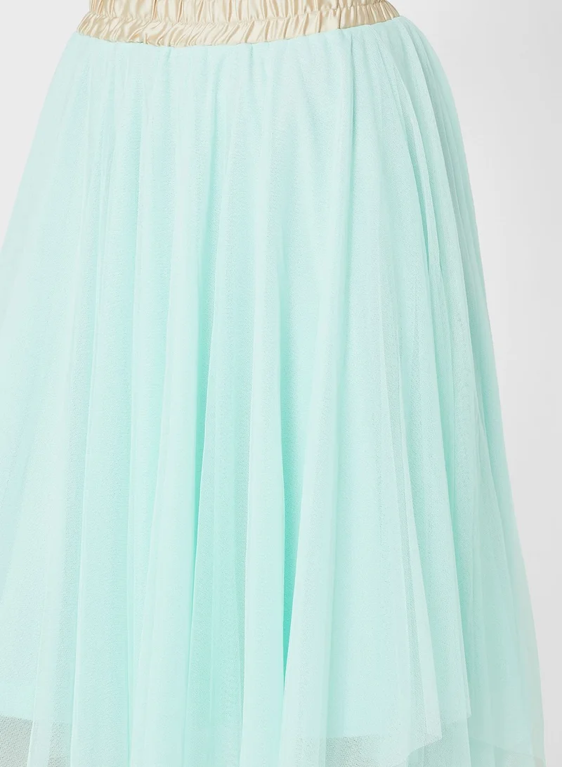 BERTY Tiered Mesh Skirt