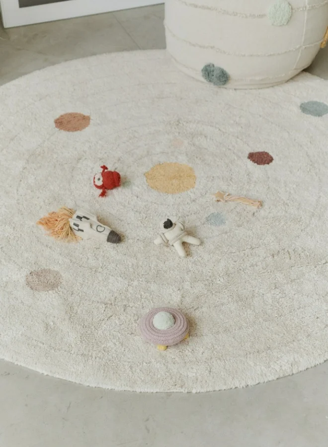 Lorena Canals Washable Play Rug Solar System