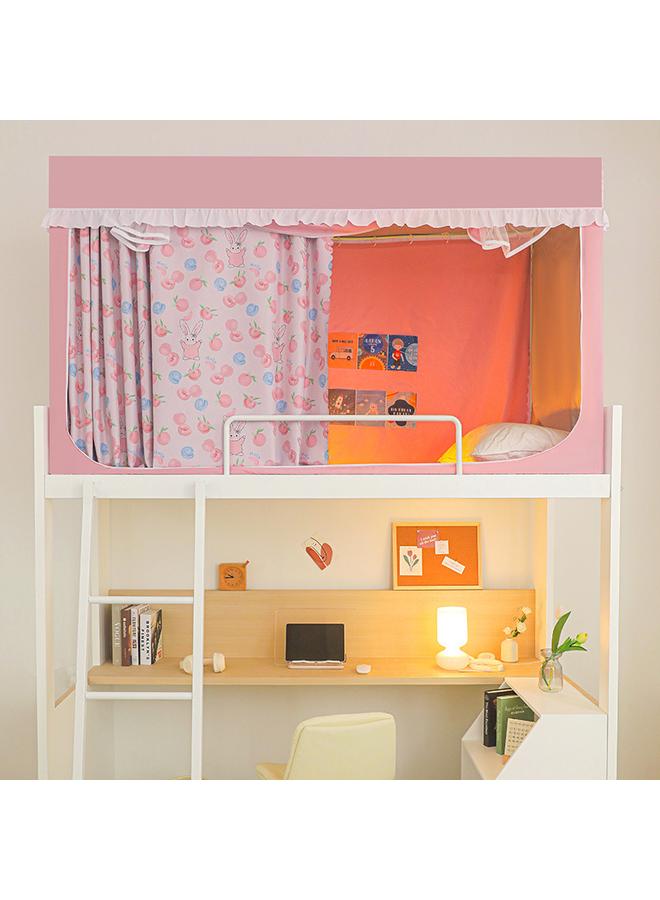 Bluejw Commercial Student Dormitory Mosquito Net 90x 200 Extended Telescopic Bed Curtain Curtain Integrated Shading Upper And Lower Bunk - Image 1