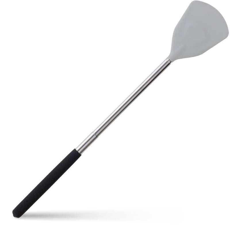 ROUNDS Cream Applicator for Back Telescopic Stick for Lotion Ointment Body Oil Medicine feet - Image 1