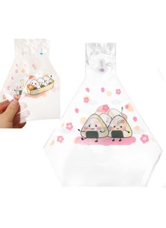 Sweet seven Convenient 50pcs Disposable Onigiri Wrappers with Charming Patterns - Easy Tear for Rice Balls, Sushi, and Kimbap Presentation  - Image 1