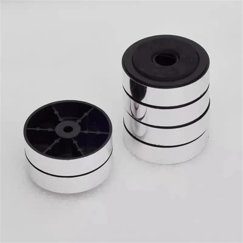 20 قطعة قدم مضخم صوت مكبر الصوت الفرعي ممتص الصدمات وسادة قدم لزيادة الارتفاع حماية أداة أقدام بلاستيكية مانعة للانزلاق (ذهبي 40 × 10 مم) - Image 4