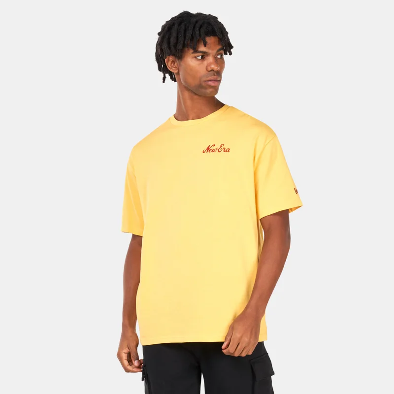 NEW ERA Men's Food Graphic Stone Oversized T-Shirt